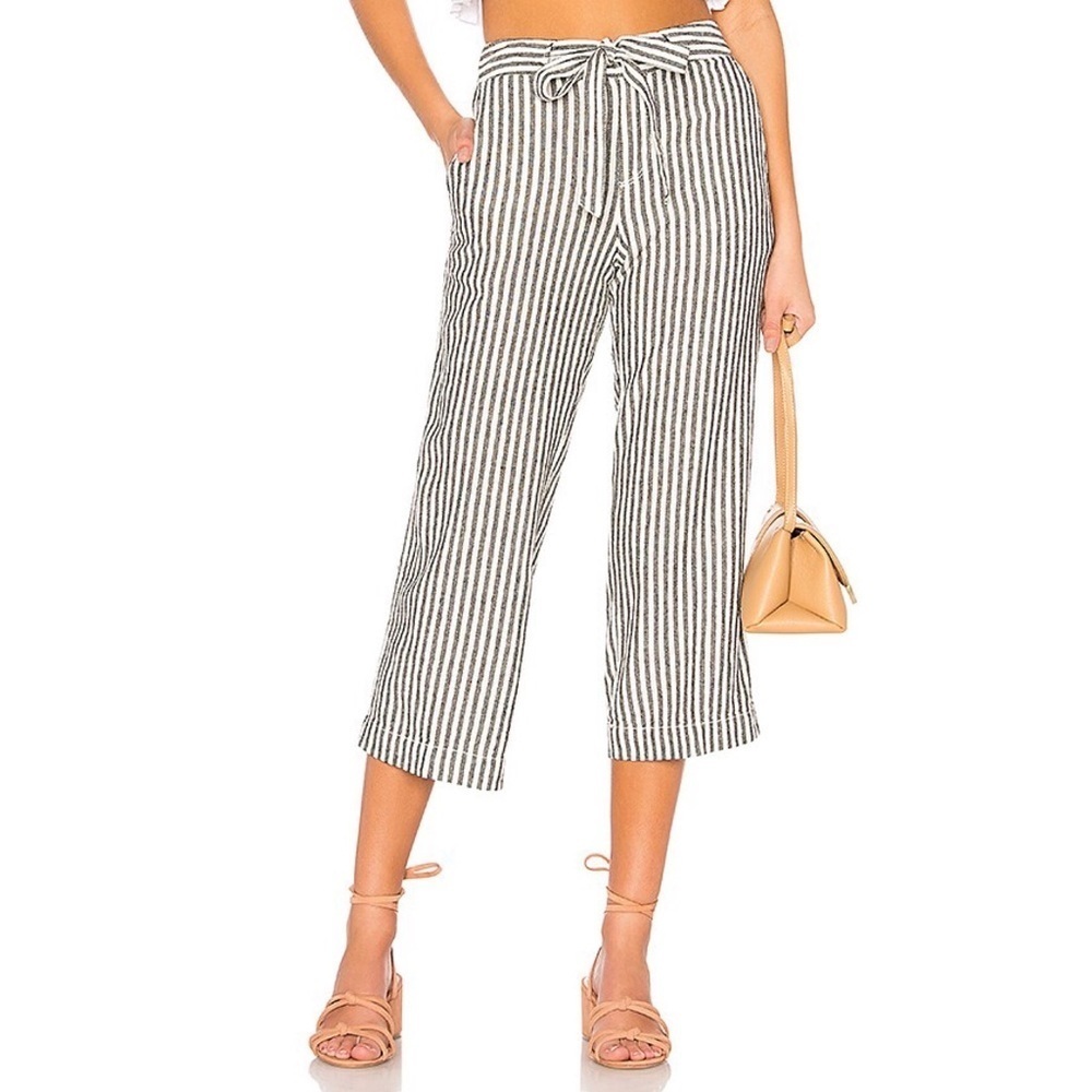 Sanctuary‎ x Revolve || Sasha Striped Crop Pant in Tiki Stripe
Tie Waist 31 NWT